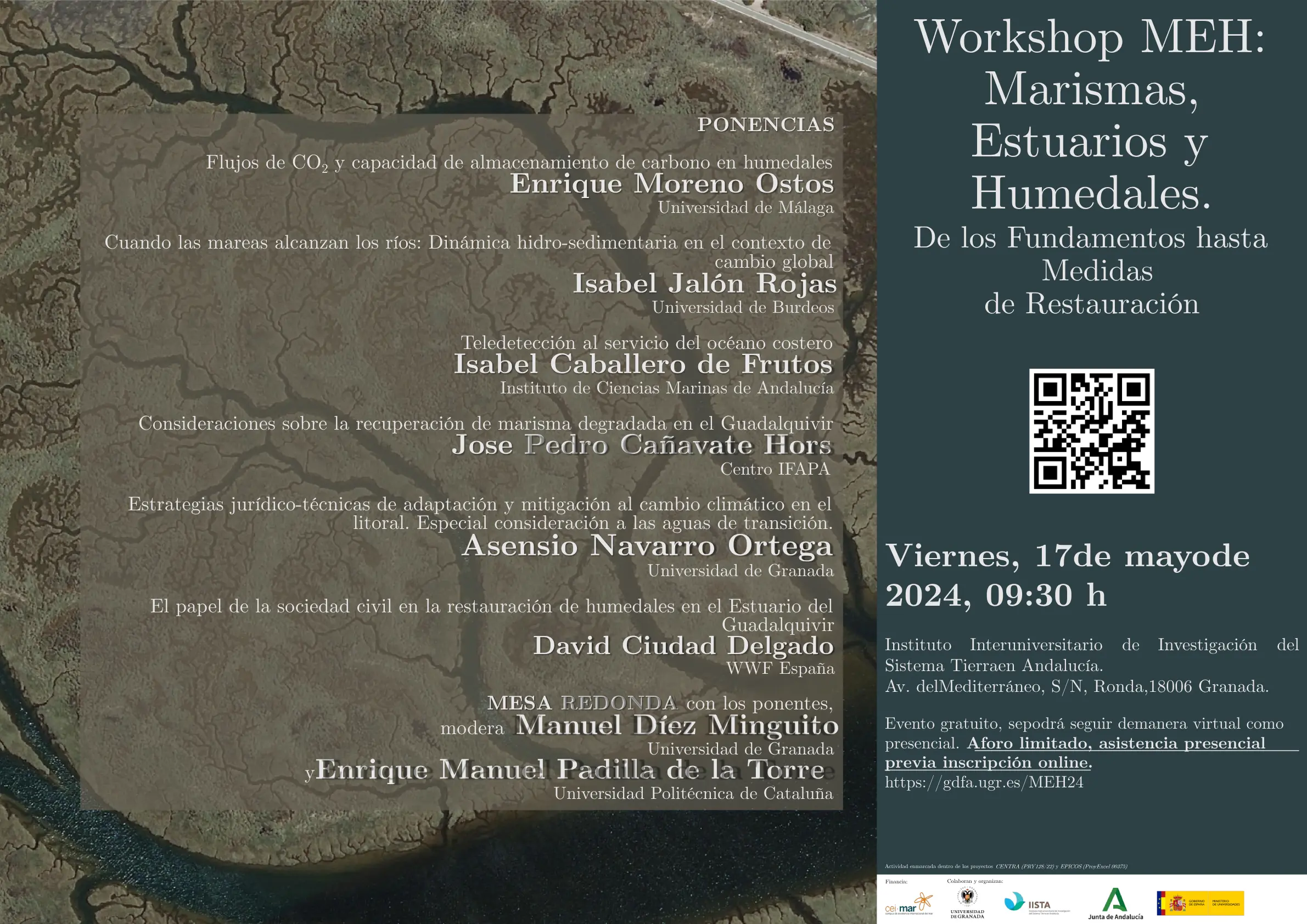 Workshop MEH: Marismas, Estuarios y Humedales.